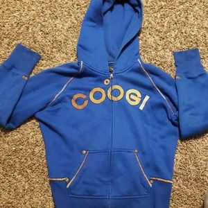 Coogi zip up hoodie